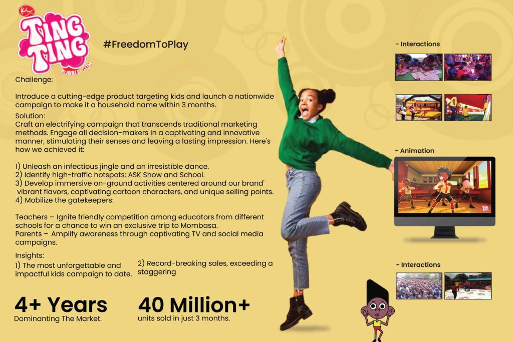 Red Giant: Kenya’s No 1 Experiential & Events Agency 3 Ting ting case study