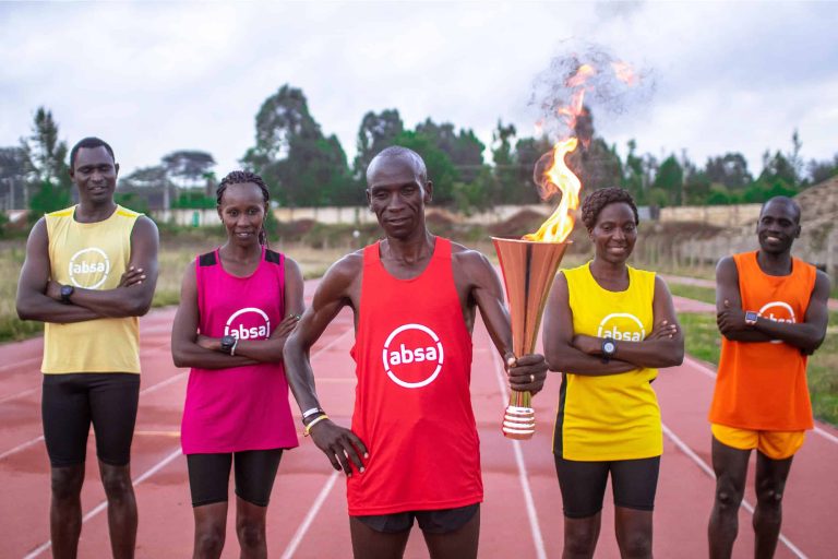 ABSA video production with Eliud Kipchoge