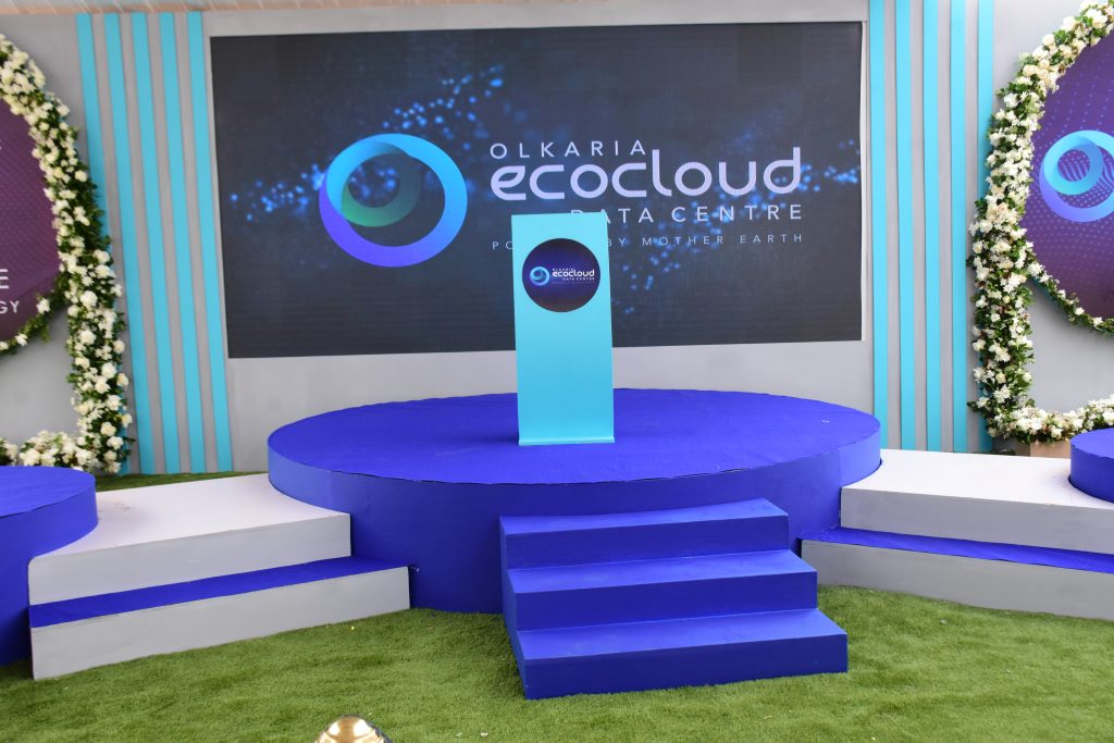 Ecocloud data center groundbreaking event at Olkaria