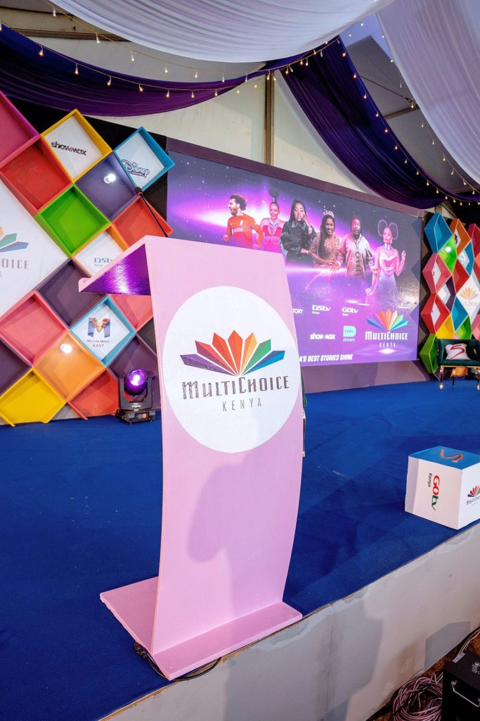 Multichoice Content showcase corporate event - corporate events