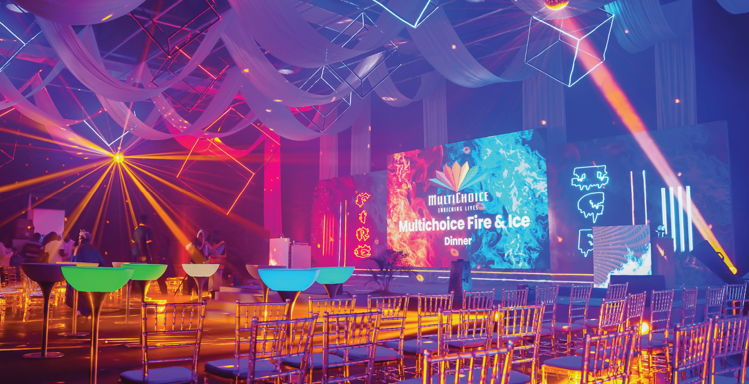 multichoice group end of year party event red giant media agency