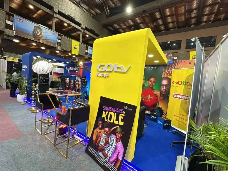 Multichoice Kalasha Awards expo booth