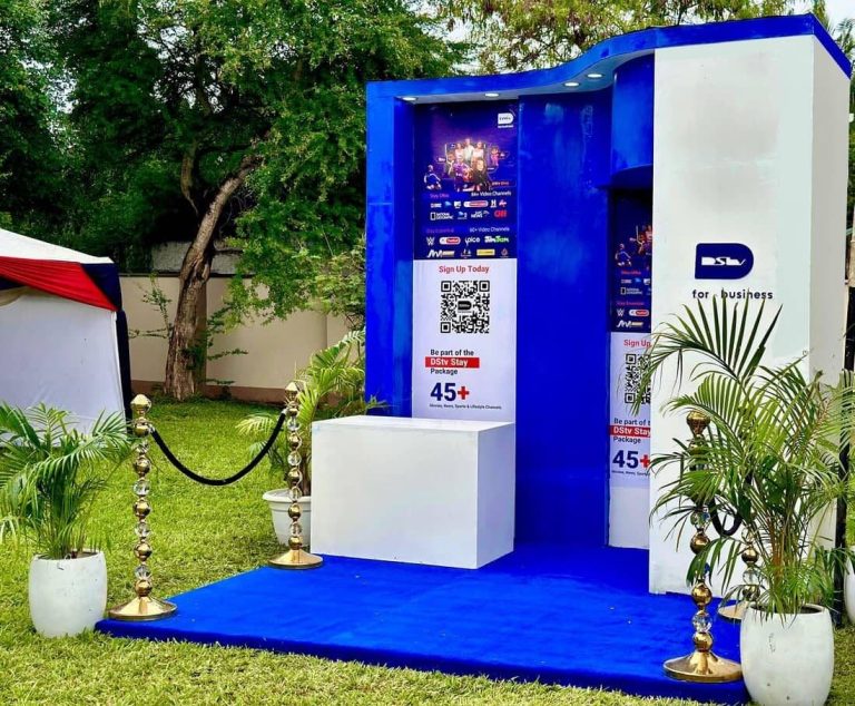 DStv For Business expo booth