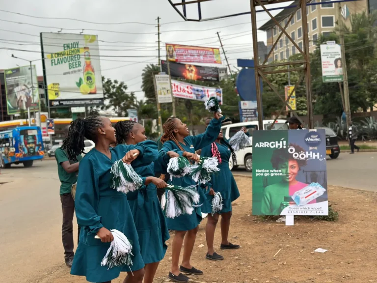 Roundabout activation in Nairobi